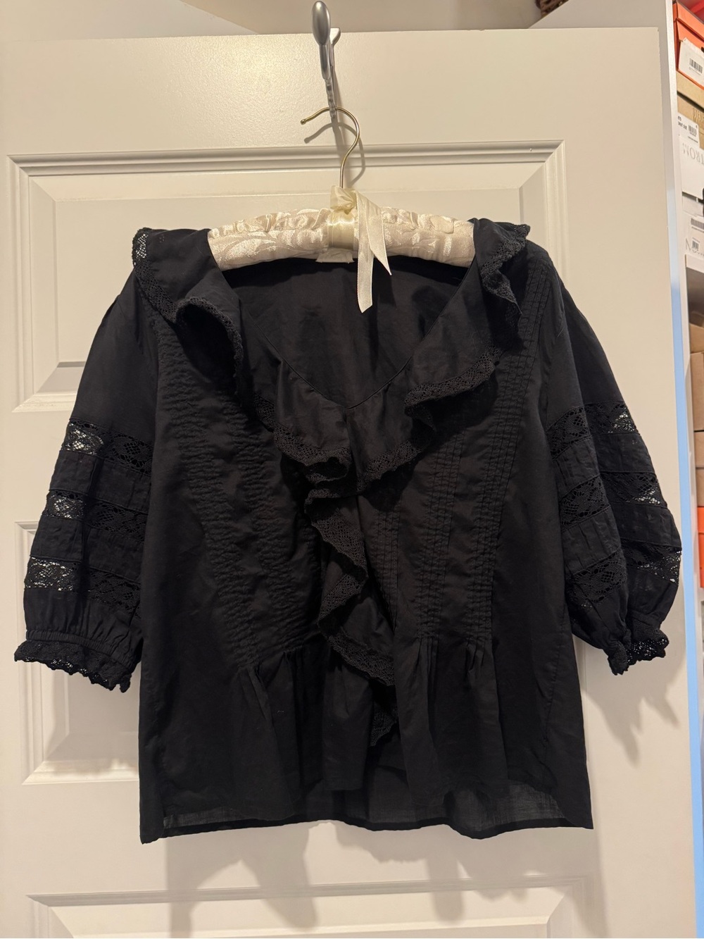 Aerie Boho poet blouse